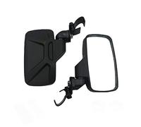 Riloer 2pz Specchietti retrovisori moto, specchietti laterali UTV PP con staffa, lente di ricambio specchio trasparente oversize, P-olaris R-anger