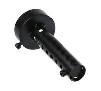 Riloer 2X 60mm Silenziatore di Scarico Moto Universale Baffle DB Killer Silenziatore Corto, Nero