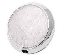 Riloer 46 LED Dome Roof Ceiling Interior Light DC12V Interior Roof Spot Lamp con interruttore on/off per caravan, camper, barca, cucina, soggiorno