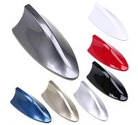 Riloer Antenna per tetto a pinna di squalo per autoveicolo Antenna Segnale radio FM/AM Assetto universale nero