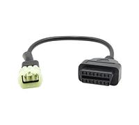 Riloer Cavo adattatore 6 poli a 16 poli compatibile con KTM 6 poli moto OBD 6 pin cavo adattatore