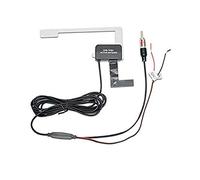 Riloer Dab Antenna Adattatore per antenna per auto, DAB DAB + Antenna per radio digitale per auto Antenna in vetro Supporto per finestra Adesivo per finestra con presa FM