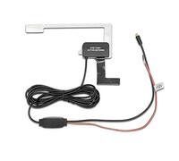 Riloer DAB/DAB + Antenna attiva, DAB MCX Ricevitore per autoradio digitale per auto Antenna Antenna Spina maschio in vetro