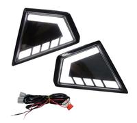Riloer DRL Daytime Running Light LED Bumper Dynamic Scan 1 Set Modello A