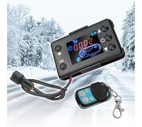 Riloer LCD per riscaldatore di parcheggio, controller del riscaldatore,con controller dell'interruttore display LCD, riscaldatore d'aria diesel per camion per auto, mini portatile universale (12/24V)