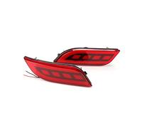 Riloer LED Posteriore Paraurti Posteriore Riflettore Fendinebbia Luce di Guida Luce Frenante Fit per Jeep Compass 2017-2018