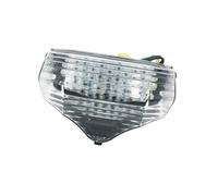 Riloer Luce posteriore a LED per moto, 12 V, luce posteriore per moto, lampada di indicatore di direzione del freno, parafango posteriore, luce freno di arresto, compatibile con la maggior parte delle