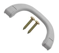 Riloer Maniglia di supporto grigio chiaro anteriore lato superiore interno maniglia per tetto soffitto maniglia MB769617 compatibile con Mitsubishi Pajero Shogun Montero V31 V32 V33 V73 V77 1991-2006