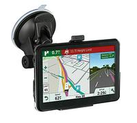 Riloer Navigatore GPS per Auto Portatile da 7 Pollici per Camion, Auto, Touch Screen Capacitivo, con Mappa ad Alta Definizione, FM, Console per Auto 3D