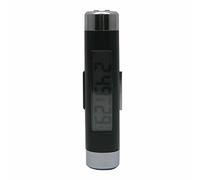 Riloer Orologio Termometro per auto, 2 in 1 orologio automatico digitale LCD con display tempo e temperatura Celsius, pinza del cruscotto di sfiato per camion auto