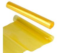 Riloer Pellicola per luci per auto, pellicola vinilica per fari, luce posteriore, fendinebbia per fanale posteriore, giallo, 30 cm x 200 cm