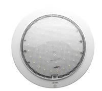 Riloer Plafoniera 12v Per Camper 9W auto LED luce interna del tetto, illuminazione bianca luce spot ultra sottile lampada da lettura rotonda, universale per furgoni rimorchi caravan camion stivali