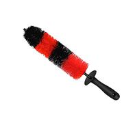 Riloer Plastica Nylon Lungo Auto Master Wheel Brush Spazzola di Pulizia per Camion Moto Bicicletta RV Ruota Griglia Paraurti Scarico Sfiato, Antigraffio Strumento di Dettaglio Auto Universale