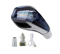 Riloer Pomello del cambio per auto, in cristallo, attivabile al tocco, con luce ultra LED, per auto automatiche, con pomello del cambio senza pulsante (colore RGB)