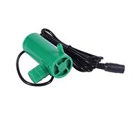 Riloer Pompa Sommergibile 12V Dc, Pompa Hmax 9M 500L/H, Stagno Giardino, Verde