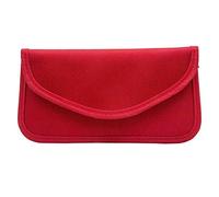 Riloer, portachiavi per auto Keyless Entry auto con blocco del segnale, protettore Faraday Bag Pouch rosso 2.car portachiavi rosso