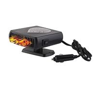 Riloer Riloer Sbrinatore Parabrezza Auto Riscaldamento Rapido Ventilatore di Raffreddamento Auto Caldo e Freddo Raffreddamento Aria con Presa Accendisigari 12V Versione Purificata