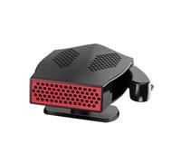 Riloer Riscaldatore di sbrinamento per auto 12 V 150 W 10 A Sbrinatori per parabrezza auto, ventola di riscaldamento della velocità di riscaldamento dell'automobile