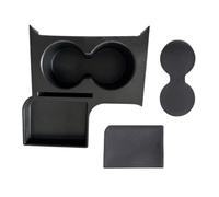 Riloer Scatola portaoggetti per auto, accessori per console centrale, portabicchieri, inserto espansore, vassoio organizer compatibile con Ford Maverick 2022-2025