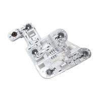 Riloer Scheda fanale posteriore, colore grigio, supporto per fanale posteriore, compatibile con Mercedes-Benz W204 berlina 2007-2010, sinistra