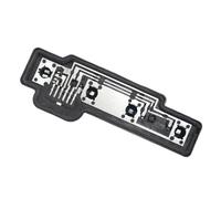 Riloer Scheda fanale posteriore, portalampada posteriore, attacco lampadina posteriore, compatibile con VW Caddy 2004-2014, 2K5945257A 2K5945258A, sinistra