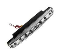 Riloer Set di 2 luci di marcia diurna super luminose 8 LED bianche