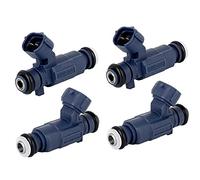 Riloer Sostituzione iniettori carburante motore 4 pezzi, compatibile con H-yundai i20 i30 i30 C-oupe i30 CW e K-ia C-eed R-io 1.4L 2006-2018, 35310-2B000 0280157174