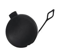 Riloer Tappo di copertura per foro di traino per paraurti anteriore e posteriore, colore nero, per gancio di traino anteriore, posteriore, compatibile con Mini Cooper R50, R53, R52, R56, R57, R55