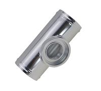 Riloer Tubo flangia turbo da 76 mm, adatto per valvole di soffiaggio HKS SSQV/SQV