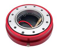 Riloer Universale 6 Fori Volano Adattatore Mozzo A Sgancio Rapido Smontaggio Boss Kit Adattatore Mozzo Volano Da Corsa Heavy Duty Per La Modifica (Rosso)