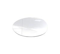 Riloer Vetro Specchietto Laterale Destro/Sinistro per Auto, Sostituzione Vetro Specchietto Retrovisore con Funzione di Riscaldamento, per BMVV Mini C-lubman C-abrio Countryman Hatch