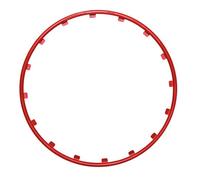 Rim Ringz™ Ø 16" Rosso • Proteggono i cerchi in lega da urti e collisioni con