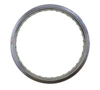 RIM ruota motociclistica da 18 pollici 2 15x18 32 36 fori a raggi 6061 in alluminio compatibile con modelli di bici standard Opzione colore argento nero(Silver 36 Holes)