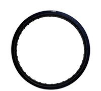 RIM ruota motociclistica da 19 pollici 2 15x19 32 36 fori a raggi 6061 in alluminio compatibile con bici standard argento nero(Black 36 Holes)