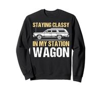 Rimanere di classe nella mia Station Wagon Felpa
