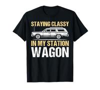 Rimanere di classe nella mia Station Wagon Maglietta
