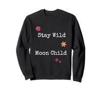 Rimanere Wild Moon Bambino Yoga Yogi Abbigliamento Casual Felpa