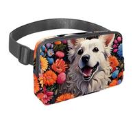 Rimani a mani libere e alla moda con il nostro marsupio da viaggio per uomini e donne, una borsa a tracolla per corsa, passeggiate, escursionismo e ciclismo, disegno a colori con cervi,