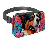 Rimani a mani libere e alla moda con il nostro marsupio da viaggio per uomini e donne, una borsa a tracolla per corsa, passeggiate, escursionismo e ciclismo, disegno a colori con cervi,