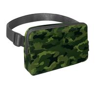 Rimani a mani libere nella tua avventura con il nostro marsupio da viaggio, perfetto per uomini e donne, corsa, passeggiate, escursionismo e ciclismo, motivo mimetico giallo, Multicolore#07,