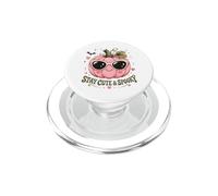 Rimani carino e spettrale zucca rosa Halloween Summerween PopSockets PopGrip per MagSafe