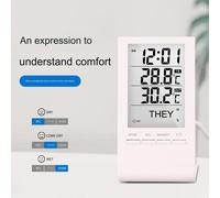 Rimani informato con misuratore display LCD monitoraggio temperatura e umidit