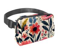 Rimani organizzato ed elegante nelle tue avventure con il nostro marsupio con cinturino regolabile, il marsupio da viaggio ideale per passeggiate, escursioni e ciclismo., motivo paesaggio da viaggio,