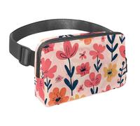 Rimani organizzato ed elegante nelle tue avventure con il nostro marsupio con cinturino regolabile, il marsupio da viaggio ideale per passeggiate, escursioni e ciclismo., motivo paesaggio da viaggio,