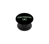 Rimani positivo Valore assoluto Matematica Insegnante di gioco di parole PopSockets PopGrip Adesivo