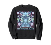 Rimani selvaggio, Flower Child - Lasciati fiorire graphic Felpa