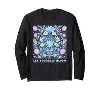 Rimani selvaggio, Flower Child - Lasciati fiorire graphic Maglia a Manica