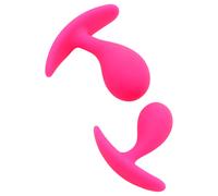 Kit di Dilatatori Anali Rimba Copenhagen - Rosa (Set di 2 Pezzi)