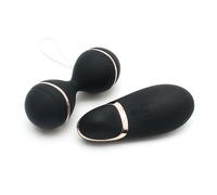 Rimba Ibiza Vibrator Set Black-Gold