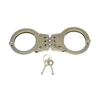 Rimba manette originali della polizia, pieghevoli Argento